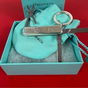 Victorinox Silver Key Holder with Scissors